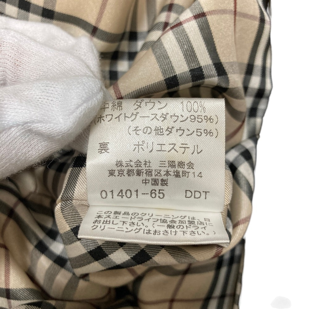 バーバリーブラックレーベル ダウンコート