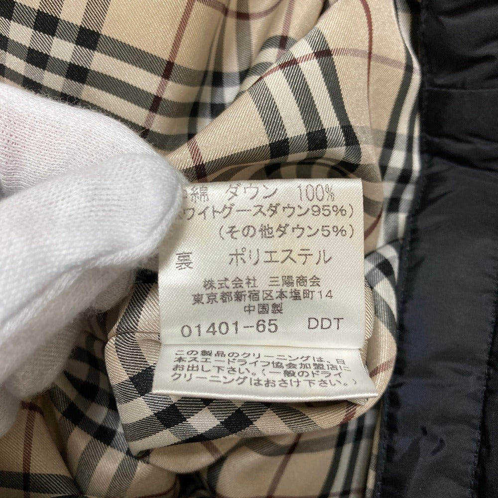 バーバリーブラックレーベル ダウンコート