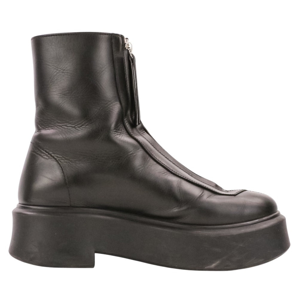 ザロウ ZIPPED BOOT I カーフスキンブーツ