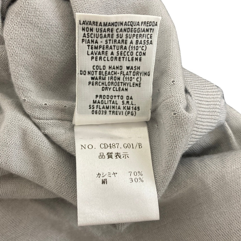 クルチアーニ カシミヤロングスリーブニットセーター