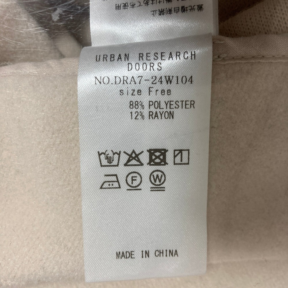 アーバンリサーチドアーズ ウールブレンドワイドパンツ