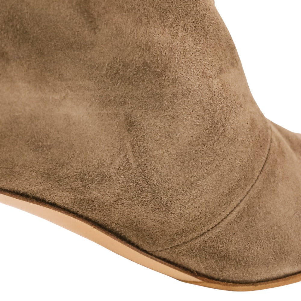 ネブローニ スエードロングブーツ