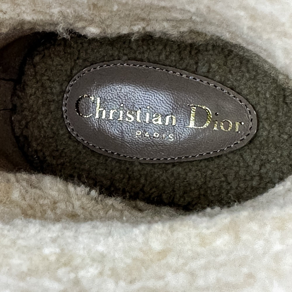 クリスチャンディオール DIOR GRANVILLE ムートンショートブーツ