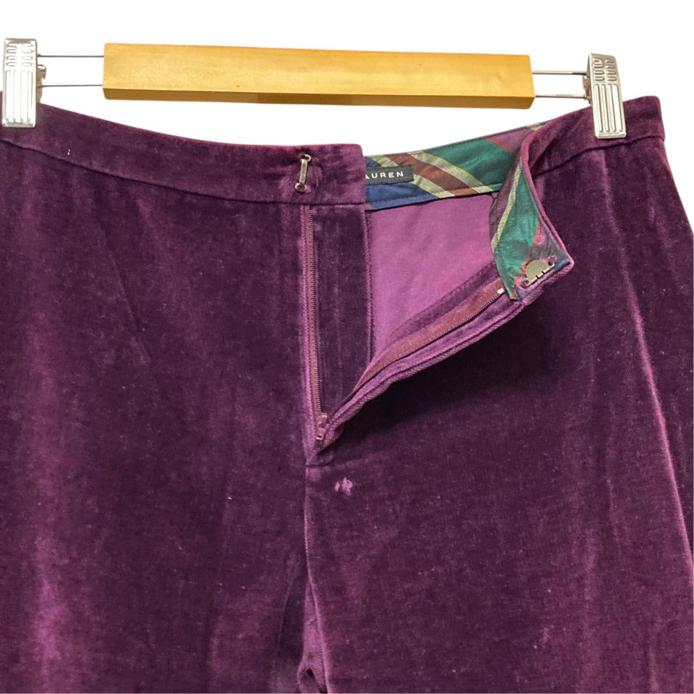 ラルフローレン ストレッチベロアパンツ
