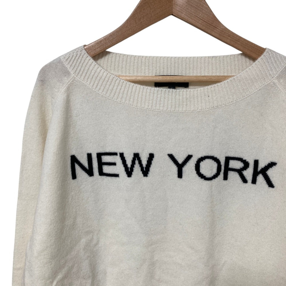セオリー Mercer Wool Cash City Intarsia ウールカシミヤニットセーター