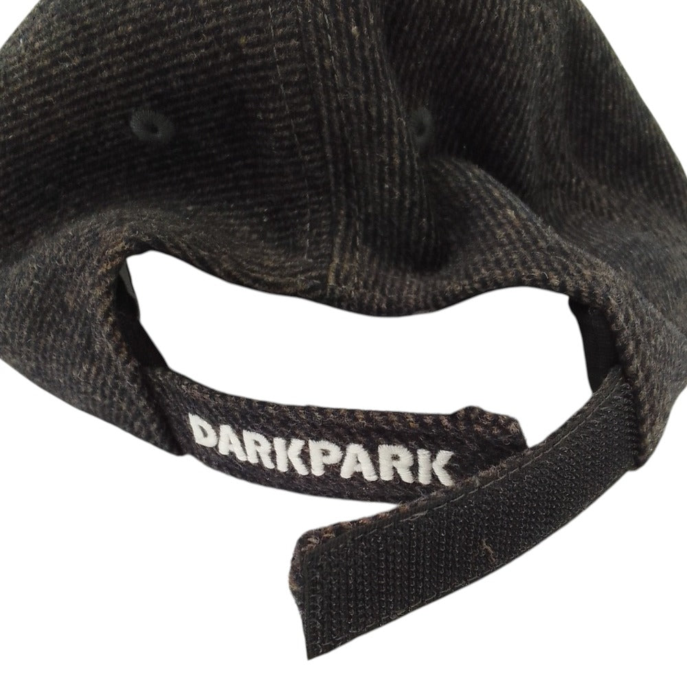 ダークパーク EMBROIDERED WOOL ベースボールキャップ