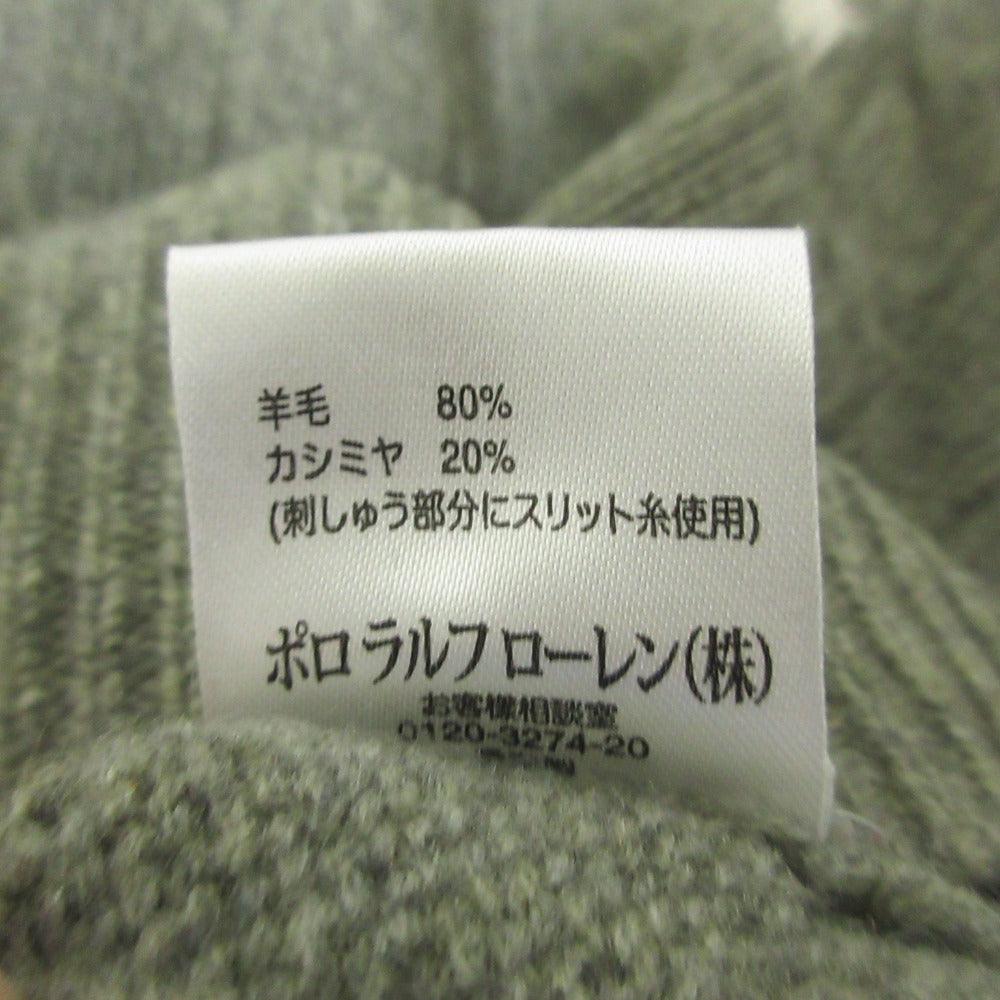 ラルフローレン カシミヤブレンドケーブルニットセーター