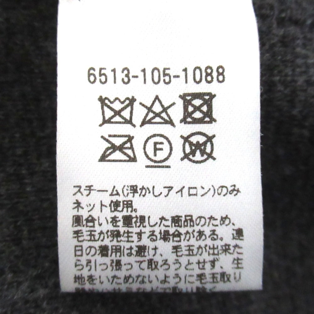ドゥロワー ミラノリブウールクルーネックニット