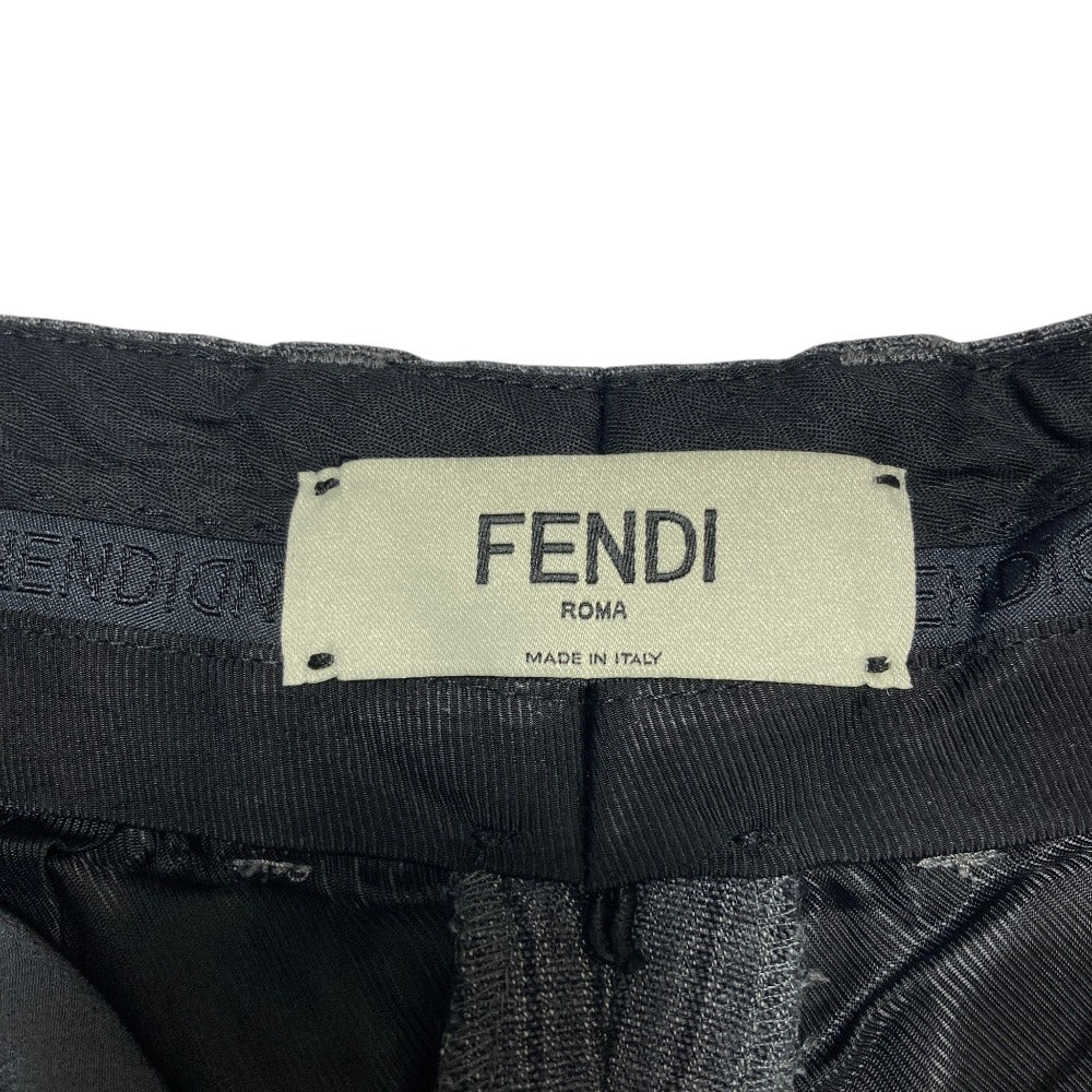 フェンディ ワイドレッグパンツ