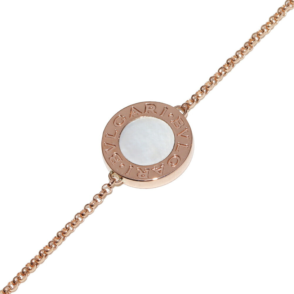 ブルガリ 18K ピンクゴールド マザーオブパール ブレスレット