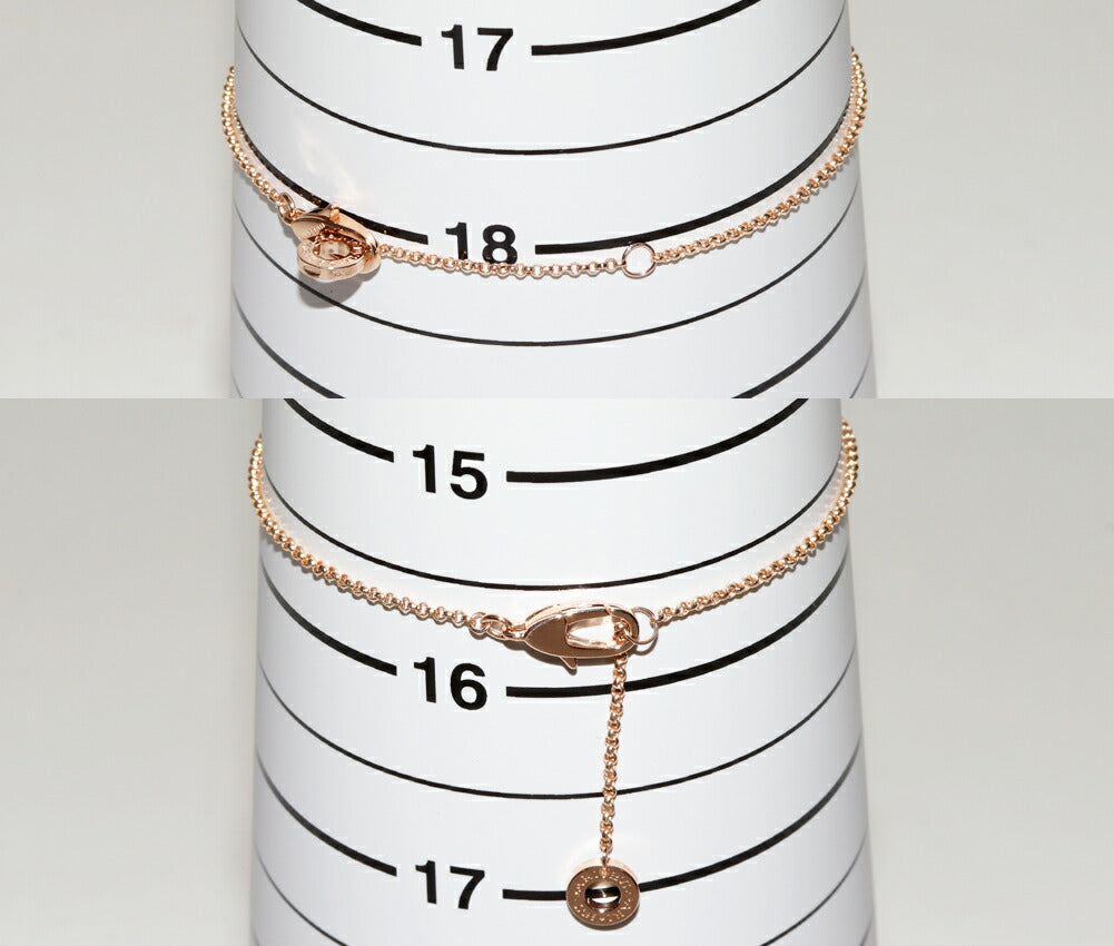 ブルガリ 18K ピンクゴールド マザーオブパール ブレスレット