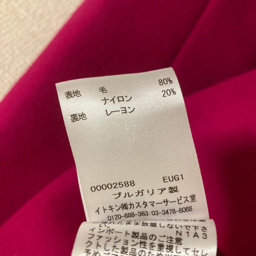 タラジャーモン ウールノーカラーコート