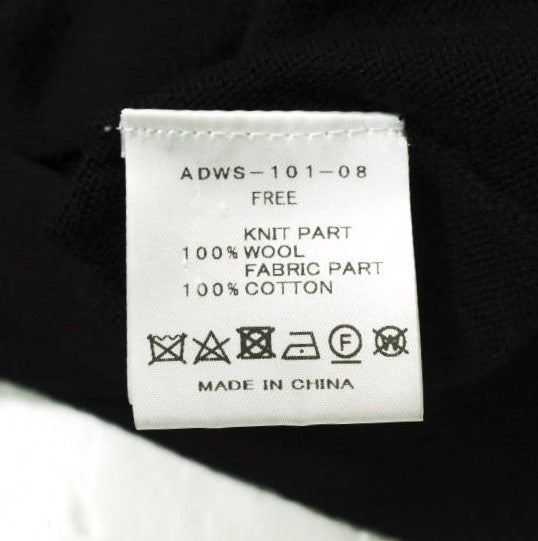ADAWAS ADWS-101-08 ウール コットン ドレス