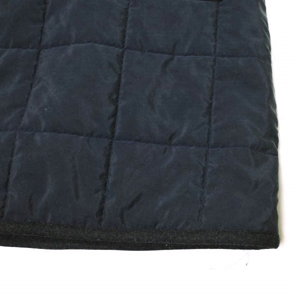 MAATEE&SONS SILK QUILT HOODED COAT シルクコート