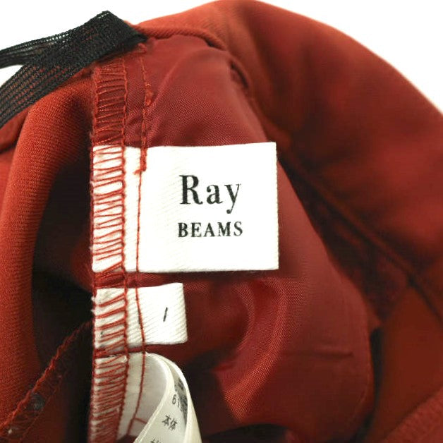 Ray BEAMS ストレッチ フレア パンツ
