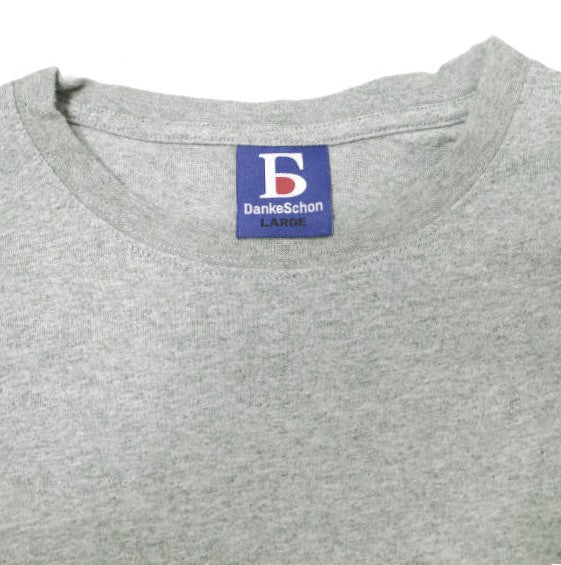 Danke Schon バック ロゴ プリント コットン 長袖 Tシャツ