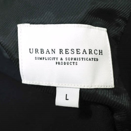 URBAN RESEARCH ストレッチ 2B ジャケット ネイビー
