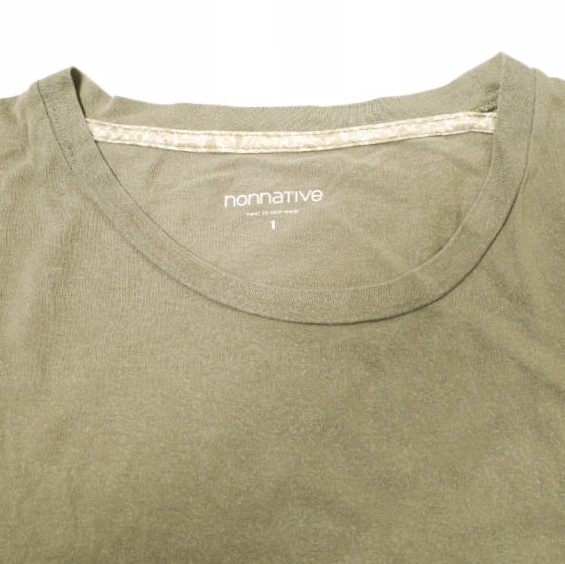 ノンネイティブ コットンポケットTシャツ