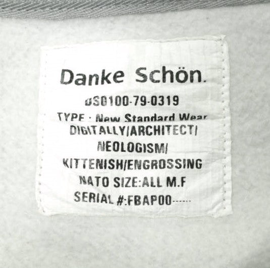 Danke Schon オーバーサイズ スウェット グレー