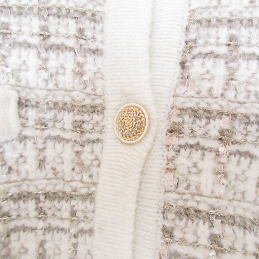 ハーリップトゥ Bristol Tweed Knit カーディガン