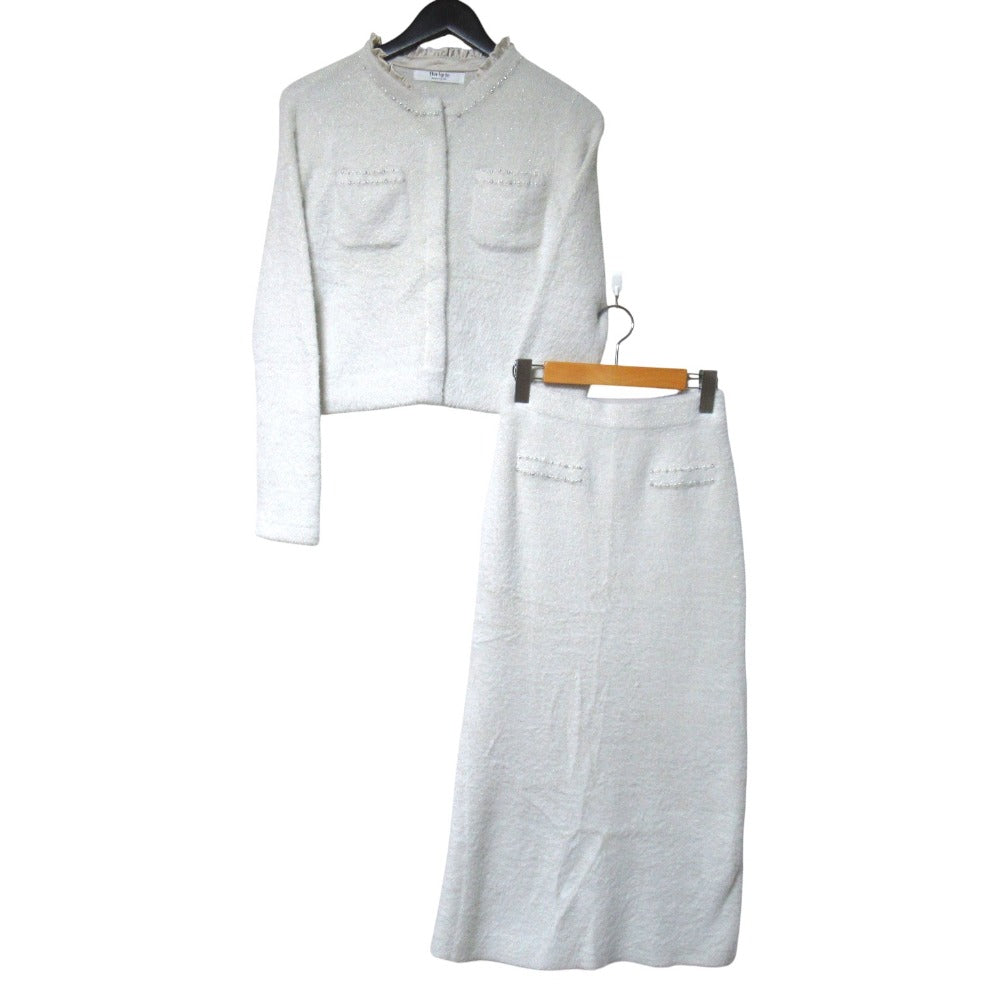 ハーリップトゥ Corinthia Shaggy Knit セット