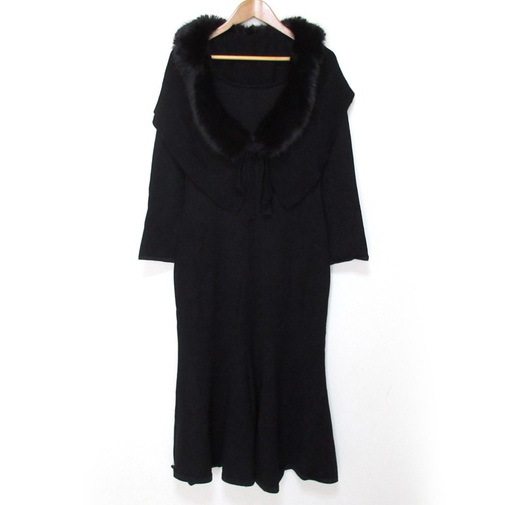 ハーリップトゥ Ritz Faux Fur Mermaid ドレス