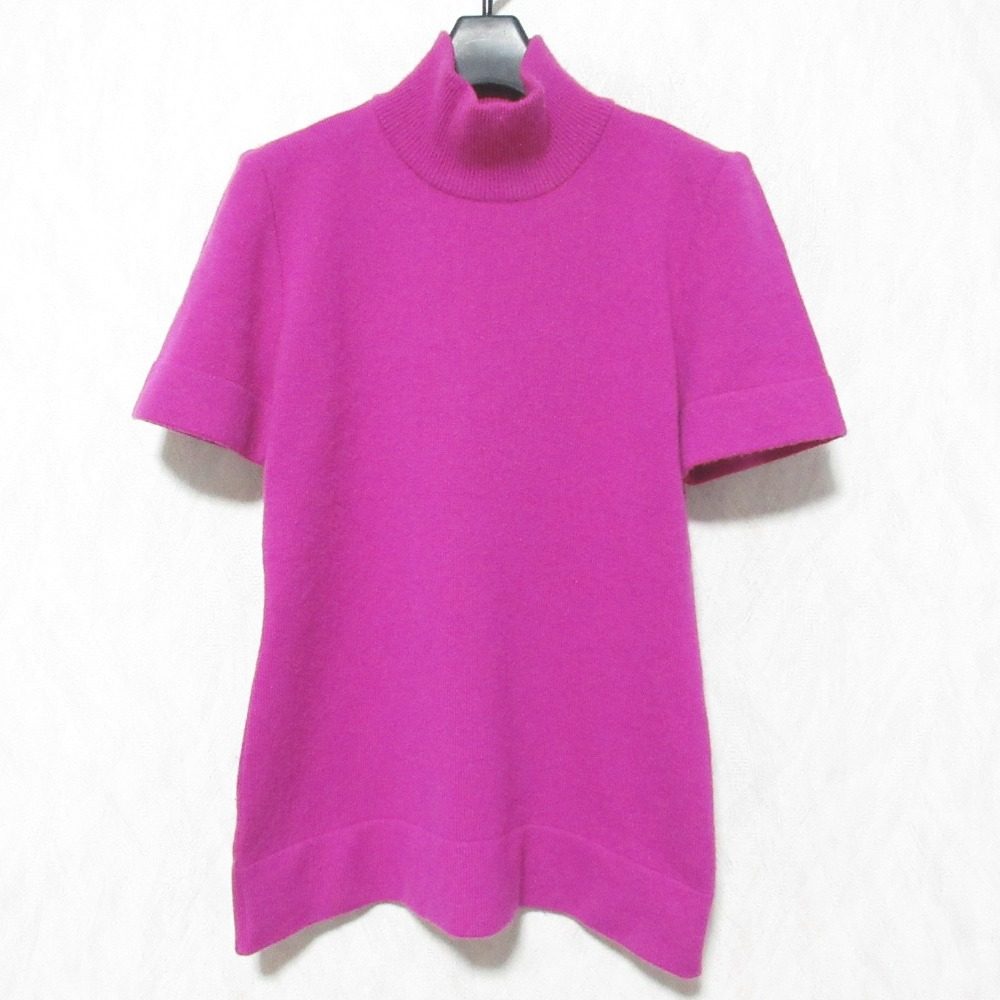 フォクシーブティック カシミヤ ショートスリーブニット