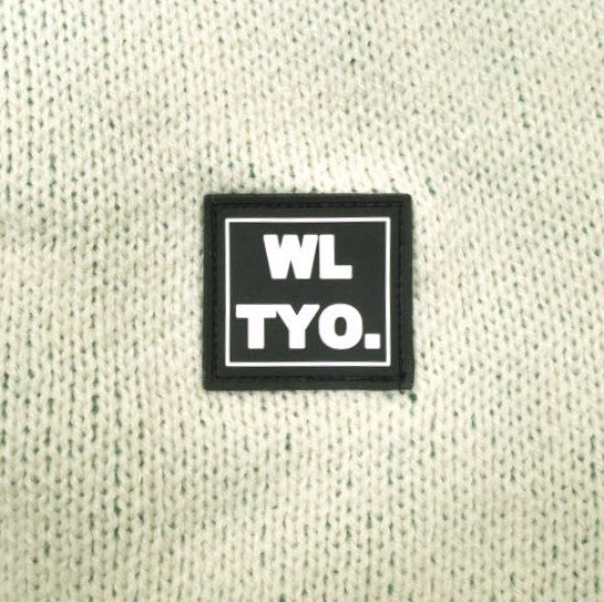 WHITELAND ボーダー クルーネック ニット セーター