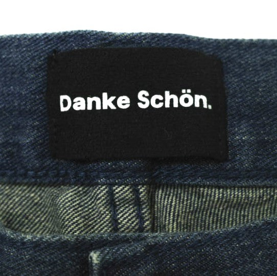 Danke Schon デストロイ デニム コットン デニム パンツ 限定
