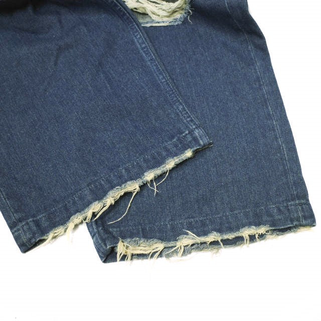 Danke Schon デストロイ デニム コットン デニム パンツ 限定