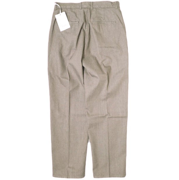 アーニーパロ COLOR DENIM コットン スラックス