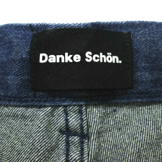 Danke Schon デストロイ デニム コットン デニム パンツ 限定