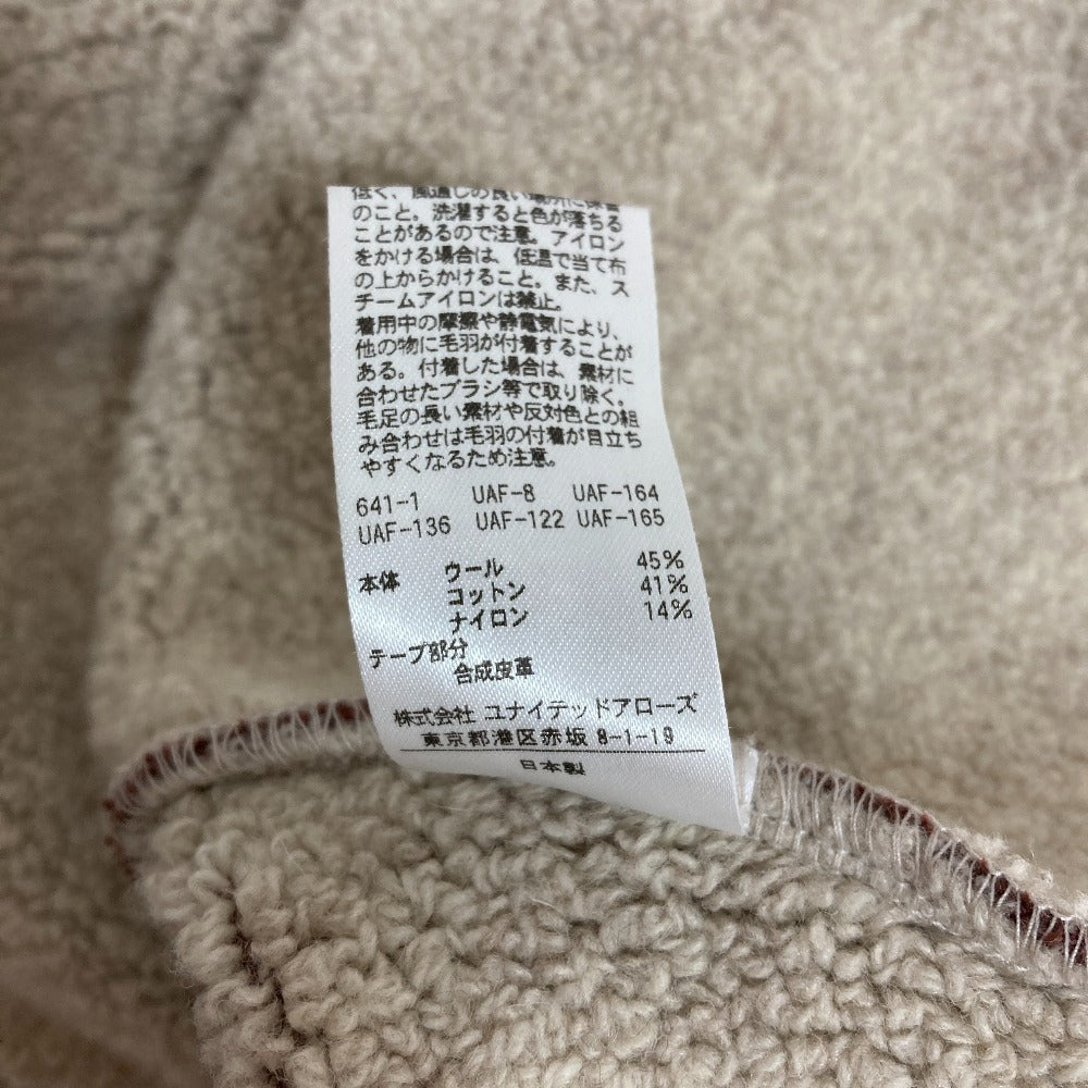 ロクユナイテッドアローズ フリースドッキングハーフジップトレーナー