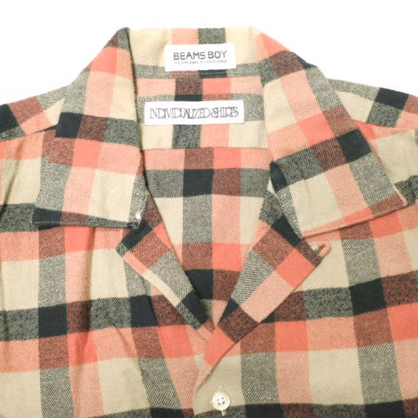 INDIVIDUALIZED SHIRTS x BEAMS BOY フランネル ワンピース 限定