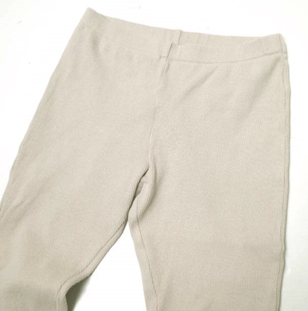 エイチビューティーアンドユース RIB LEGGINGS コットンレギンスパンツ