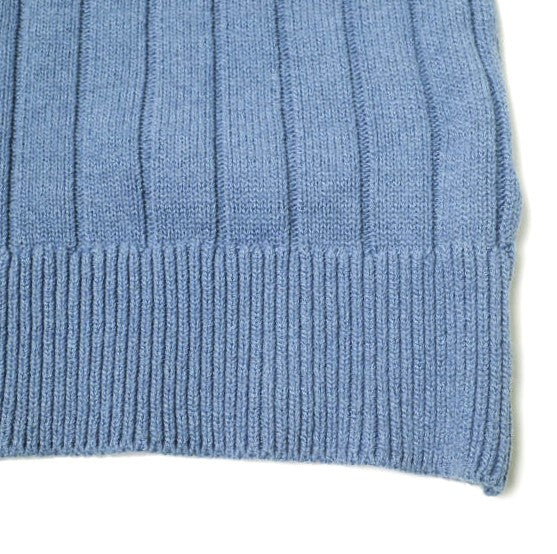 アーニーパロ WIDE RIB KNIT コットンセーター