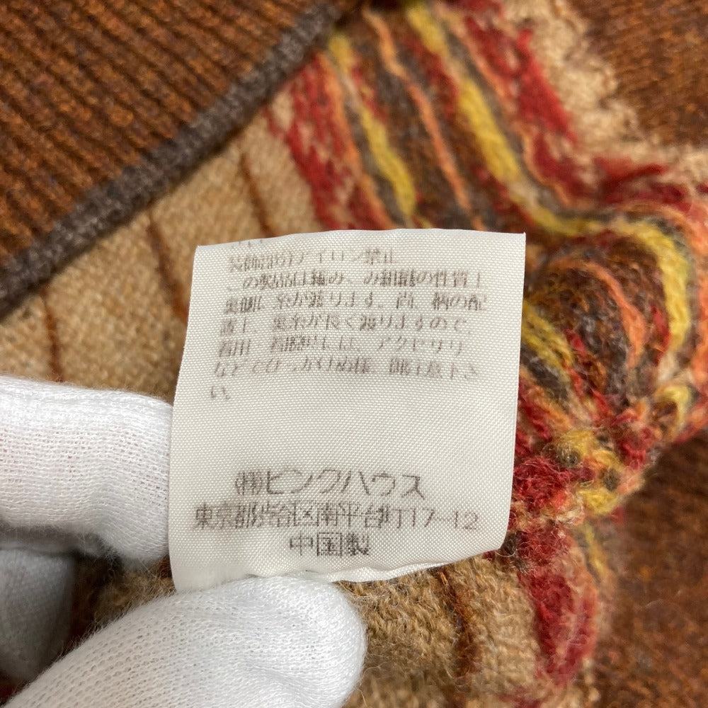 ピンクハウス くまモチーフ ニットカーディガン