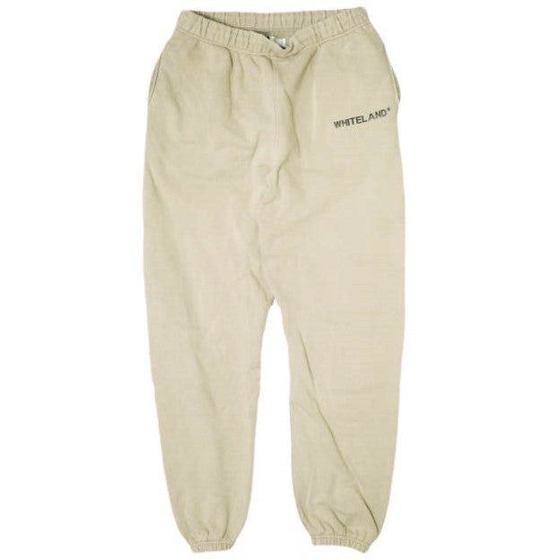 WHITELAND 21SS ロゴ プリント コットン パンツ