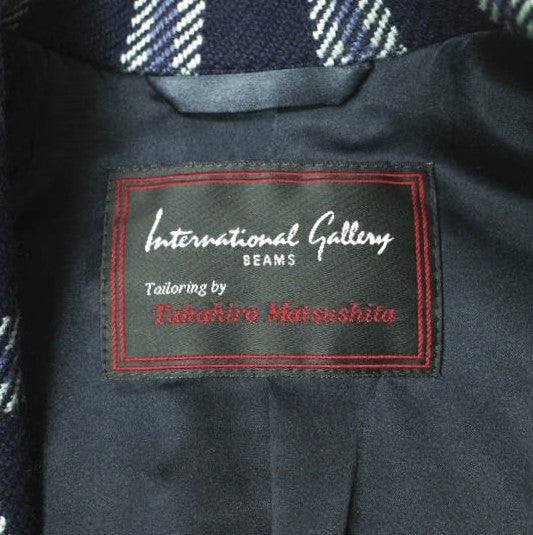 インターナショナルギャラリービームス COLOR CHECK ウールジャケット