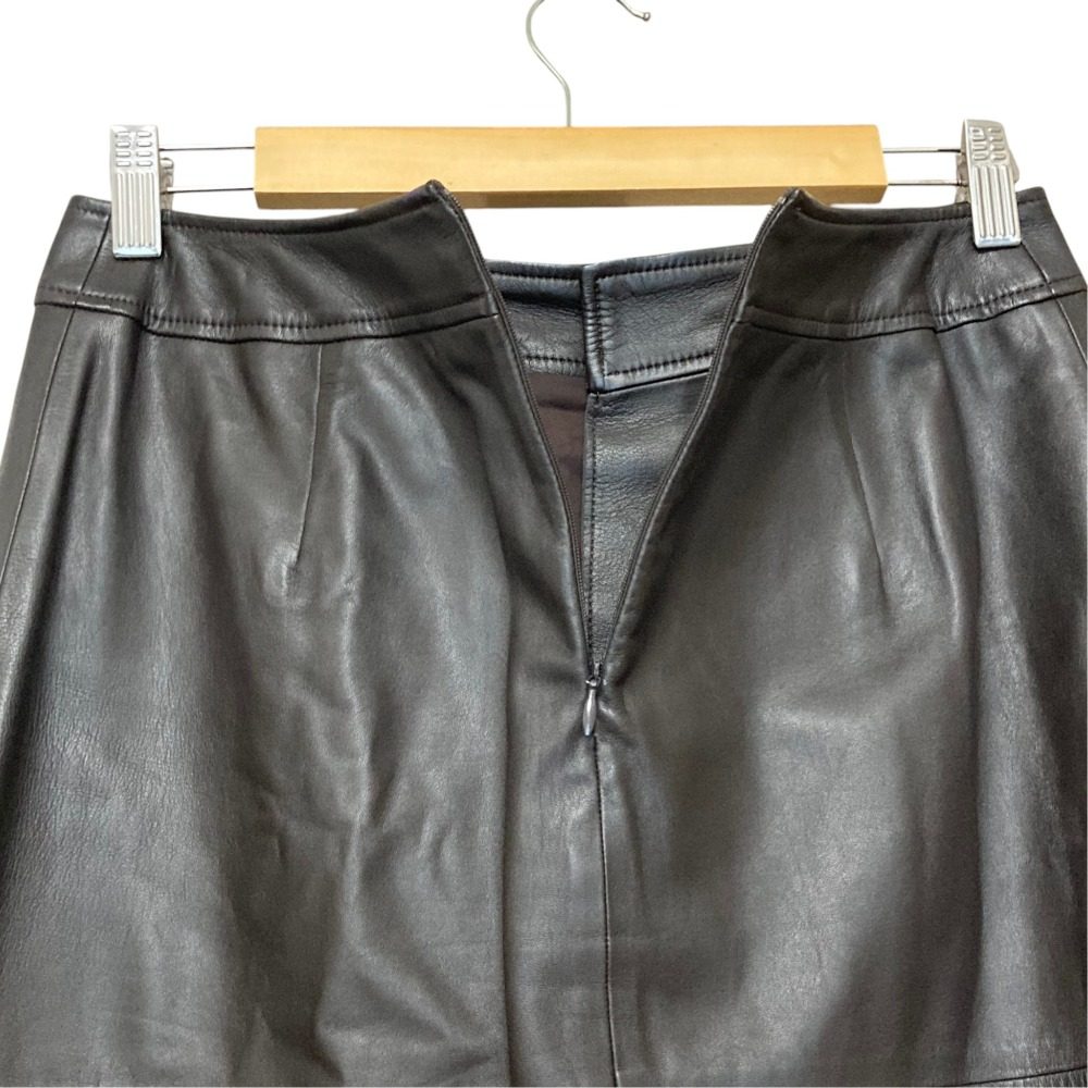 セオリーリュクス SOFTHAND LEATHER ラムレザースカート