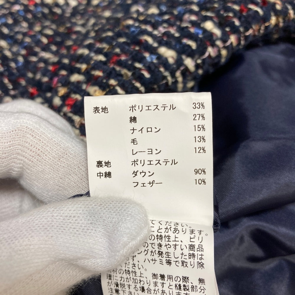 アナイ ツイードショートダウンジャケット