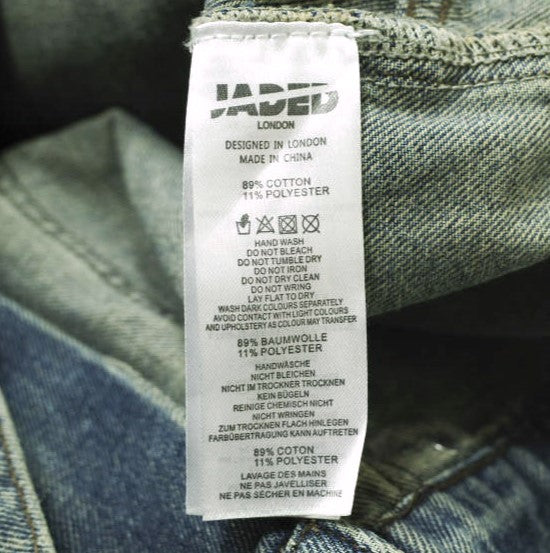 Jaded London COLOSSUS FIT デニム パンツ