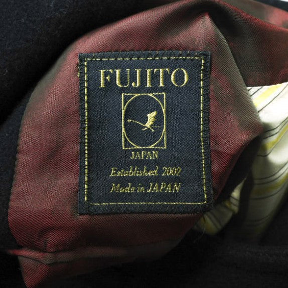 Fujito ソフト メルトン ウール コート