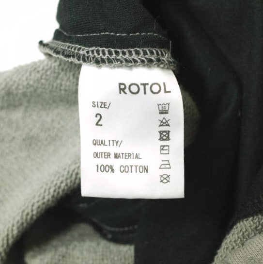 ROTOL トランスフォーム スウェット パンツ コットン パンツ
