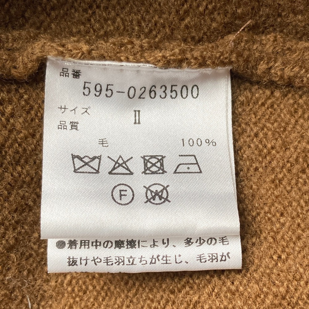 エムエイチエル マーガレットハウエル ウールVネックニットセーター