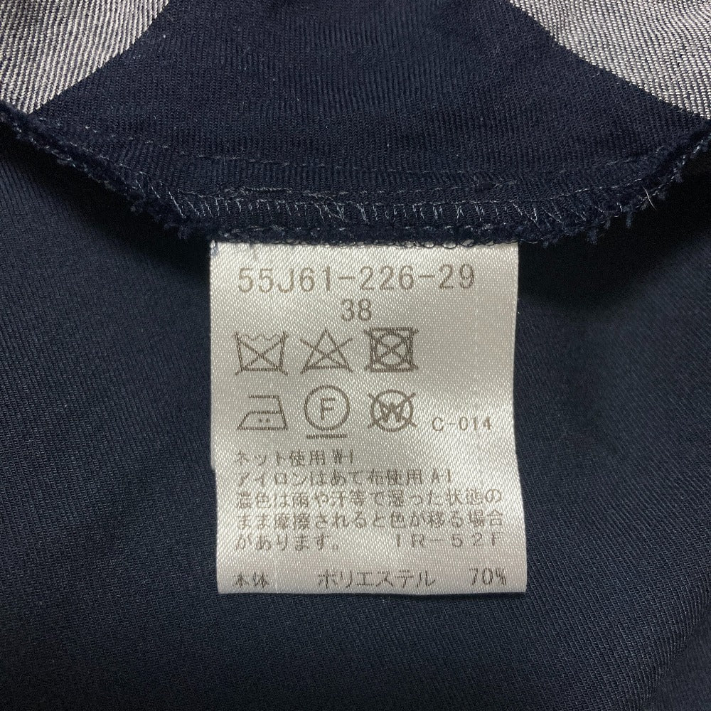 ブルーレーベルクレストブリッジ エアリーツイルロングシャツワンピース