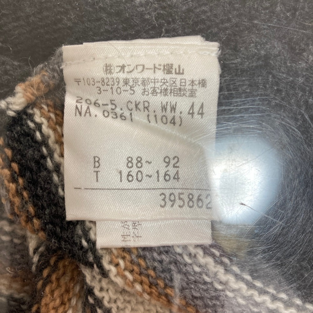 23区 ウールカシミヤハイネックニット