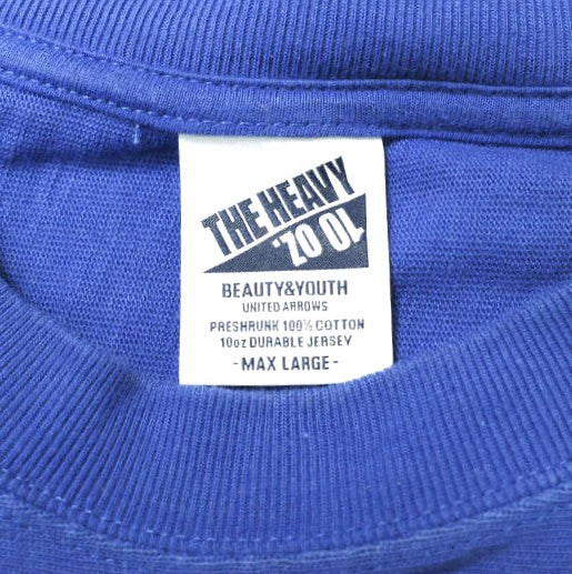ビューティーアンドユース ユナイテッドアローズ 10ozヘビーウェイト コットン長袖Tシャツ