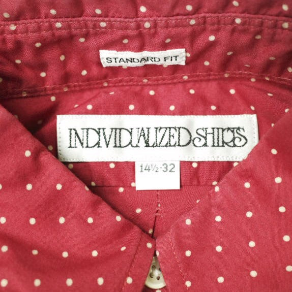 INDIVIDUALIZED SHIRTS コットン シャツ
