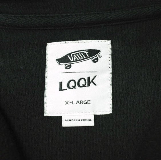 LQQK STUDIO × VANS VAULT クォーター ジップ トップ コットン ブレンド スウェットシャツ (限定)
